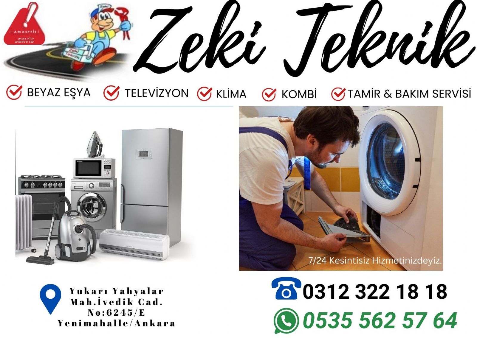İvedik Beko Beyaz Eşya Servisi